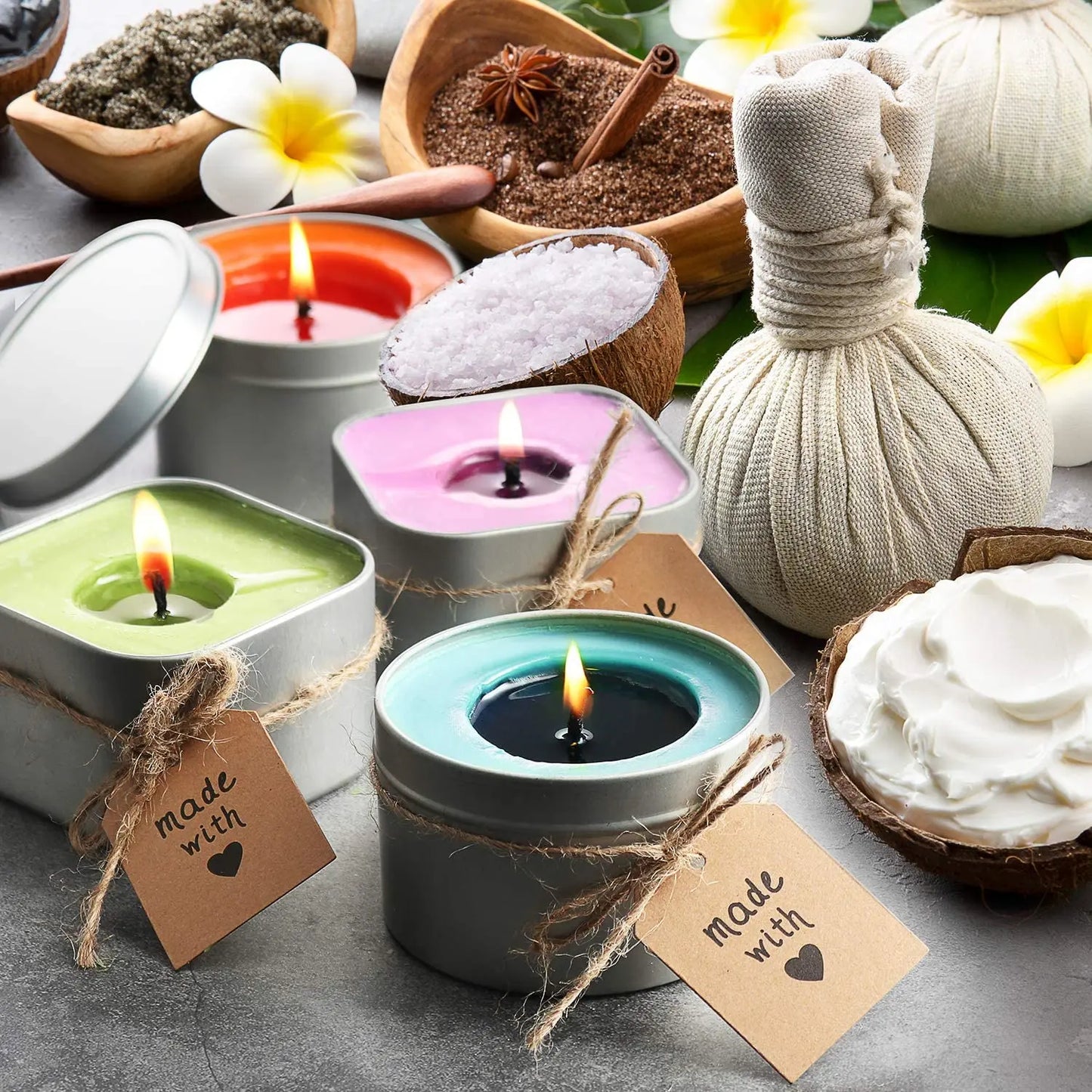 100% Natural Soy Wax Granules – Additive-Free, Smokeless Candle Making Wax (100g - 1KG)