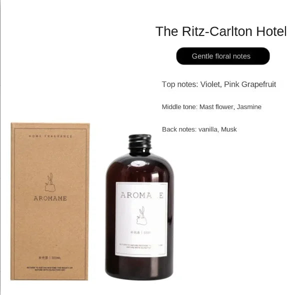 1000ml Burj Al Arab Reed Diffuser Oil Hilton Shangri-La Hotel Lasting Aromatherapy Fragrance Replacement Essential Oils for Home