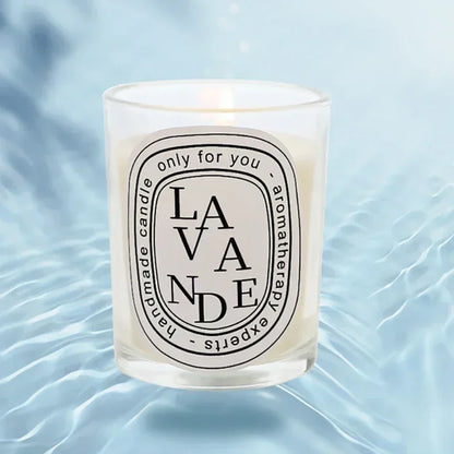 Luxury Scented Candle in Glass Jar – Aromatherapy Candle for Home, Wedding, & Gift Giving