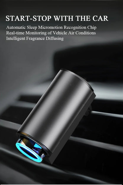 Car Air Freshener & Humidifier – Dual-Function Aroma Diffuser with Essential Oil