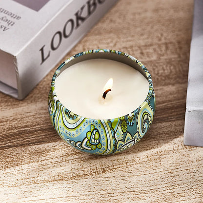Obisesio 12-Piece Scented Candle Set – Natural Soy Wax Aromatherapy Candles for Home & Relaxation