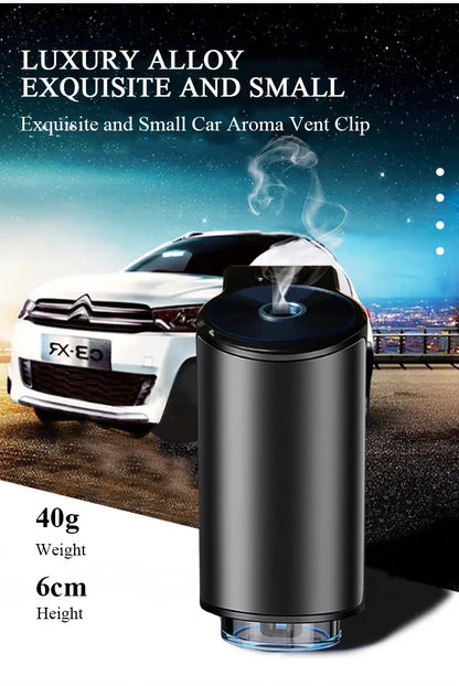 Car Air Freshener & Humidifier – Dual-Function Aroma Diffuser with Essential Oil