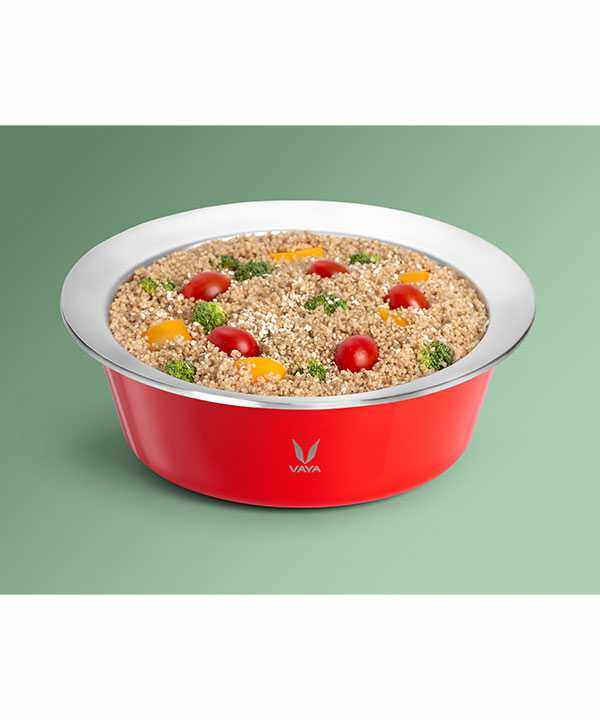 HauteCase - Stainless Steel Insulated Casserole With Lid | Hot Case Pot and Thermos Food Container | Hot Casserole Pot Pan with Lid 1.5L + Stack Lid