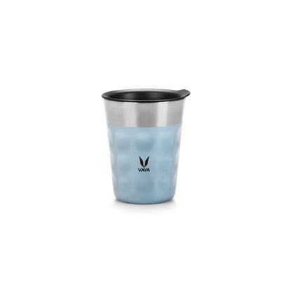 PopCup Stainless Steel Tumbler with Lid, Double Wall Vacuum Insulated Travel Mug, 250ml