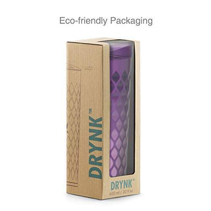 Drynk 600 ml Vacuum Insulated Stainless Steel Flask, Thermos Sipper Water Bottle (Tumbler+Sipper)