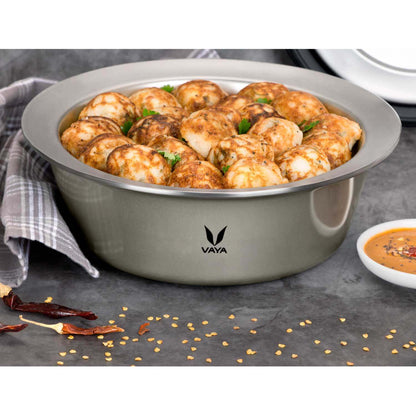 HauteCase - Stainless Steel Insulated Casserole With Lid | Hot Case Pot and Thermos Food Container | Hot Casserole Pot Pan with Lid 1.5L + Stack Lid