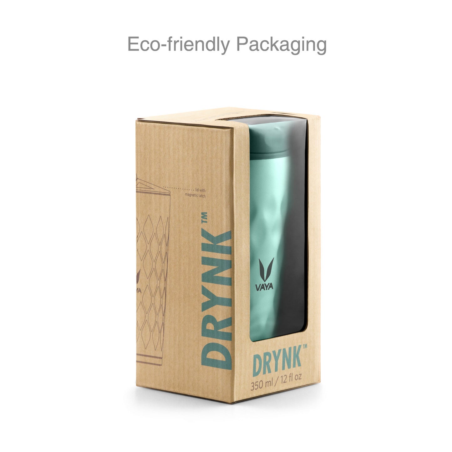 Drynk 350 ml 3 in 1 Vacuum Insulated Stainless Steel Gulper and Sipper Water Bottle (Tumbler+Sipper+Gulper) with 2 Cups, Thermos Flask