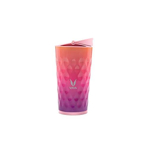 Drynk 350 ml Vacuum Insulated Stainless Steel Flask, Thermos Sipper Water Bottle (Tumbler+Sipper)