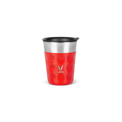 PopCup Stainless Steel Tumbler with Lid, Double Wall Vacuum Insulated Travel Mug, 250ml
