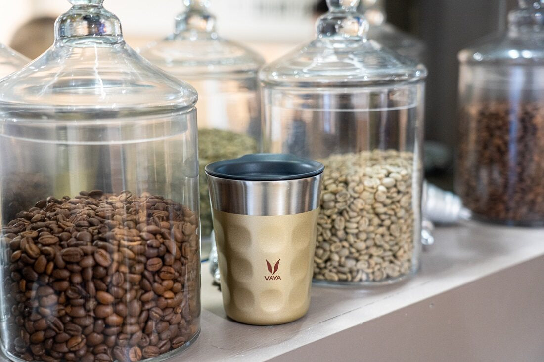 PopCup Stainless Steel Tumbler with Lid, Double Wall Vacuum Insulated Travel Mug, 250ml