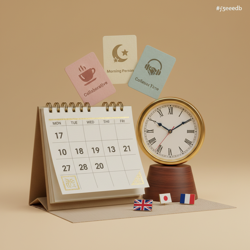 Scheduling and session preferences — preferred date, time, language and special requirements